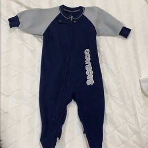 Dallas Cowboys Baby Sweater Onesie 12M